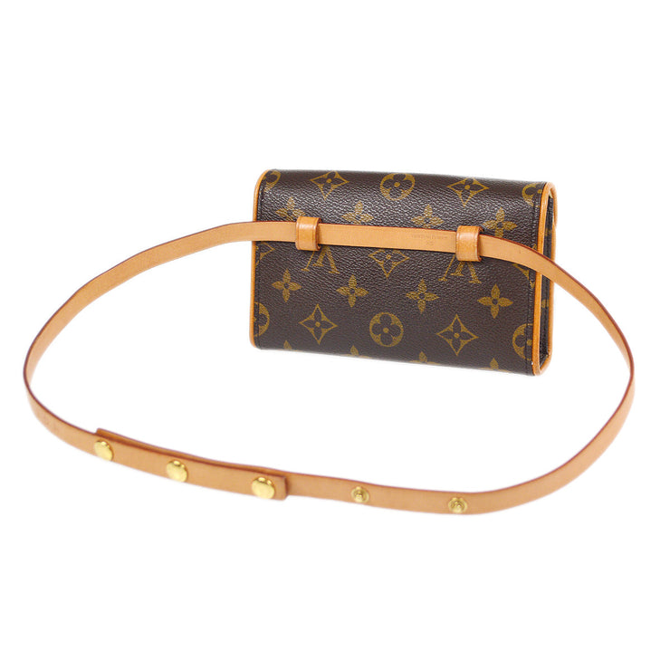 Louis Vuitton 2003 Pochette Florentine Bum Bag #XS Monogram M51855