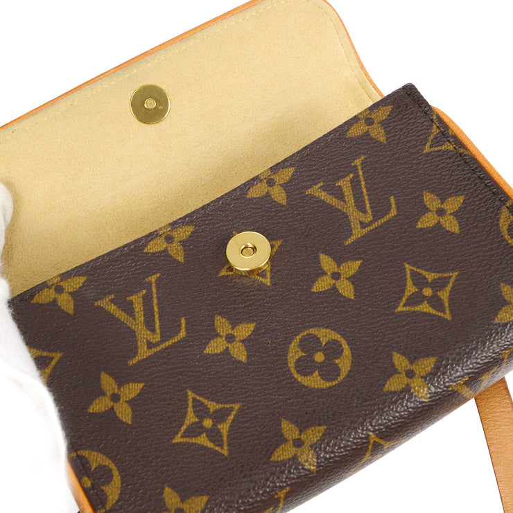 Louis Vuitton 2003 Pochette Florentine Bum Bag #XS Monogram M51855