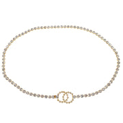 Chanel 1995 Crystal＆Gold CC链带