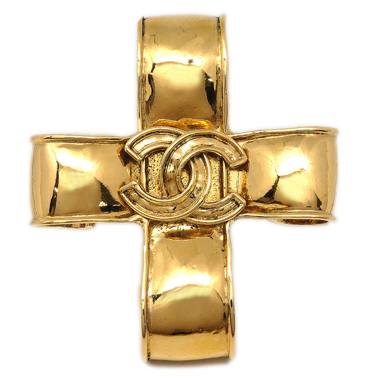 Chanel Cross Brooch Pin Corsage Gold 94P – AMORE Vintage Tokyo