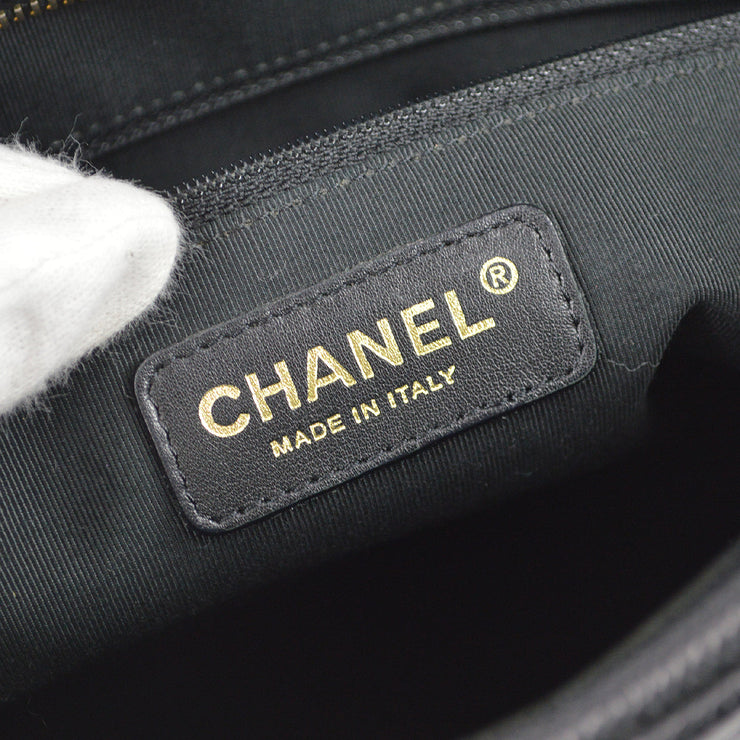 Chanel 2003-2004 Bowling Bag 37 Black Caviar – AMORE Vintage Tokyo