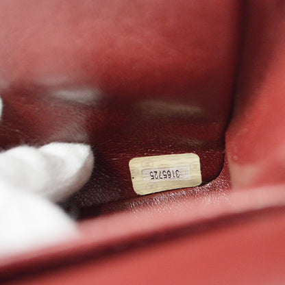 Chanel 1994-1996 Classic Double Flap Medium Black Lambskin