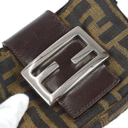 Fendi Zucca Mini Handbag Brown