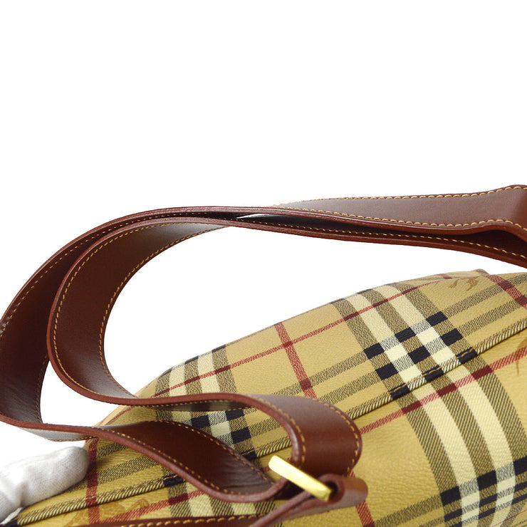 Burberry Nova Check Shoulder Bag Made in Italy /Vintage Burberry Classic  shoulder bag/ hobo bag