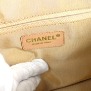 Chanel 2003-2004 Bowling Bag 37 Beige Caviar