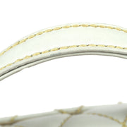 Chanel 2004-2005 * Wild Stitch Handbag White Calfskin