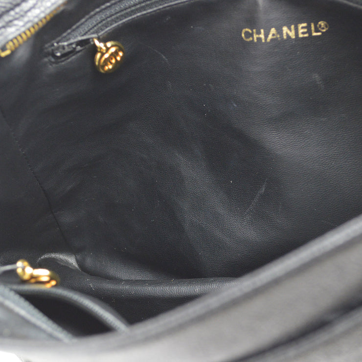 Chanel 1996-1997 Black Caviar Triple CC Shoulder Tote Bag – AMORE Vintage  Tokyo