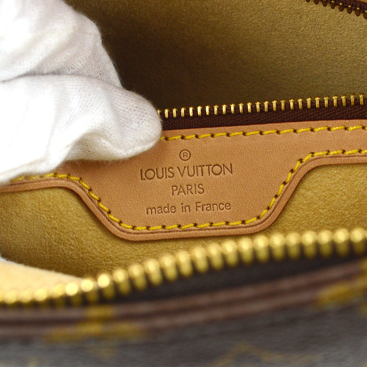 LOUIS VUITTON LOOPING GM Shoulder Bag Purse Monogram M51145 Brown