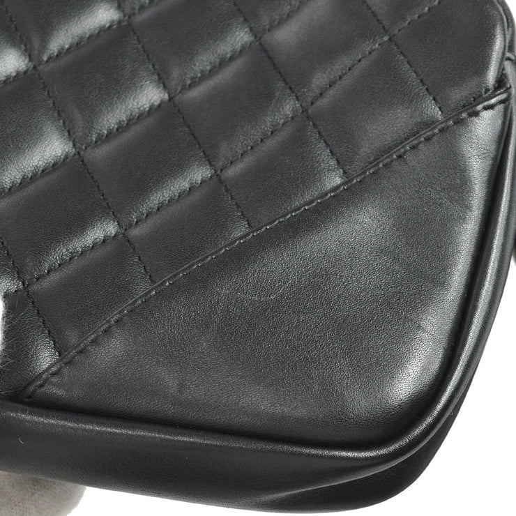 Chanel 2003-2004 Black Calfskin Cambon Ligne Handbag – AMORE