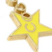 Chanel Star Piercing Earrings Gold 01P