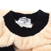 Chanel CC crew-neck fleece sweatshirt