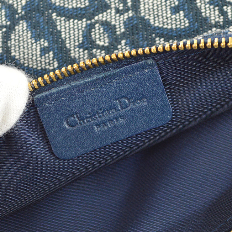 Christian Dior Vintage Trotter Pattern Mini Saddle Bag from 2001