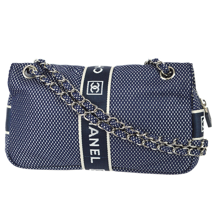 Chanel 2004-2005 Sport Line Shoulder Bag Blue – AMORE Vintage Tokyo
