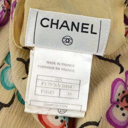Chanel 2001 High-Summer CC Floral Pattern T-shirt #38
