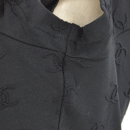 Chanel 1997 Spring CC logo-embroidered cropped T-shirt #42