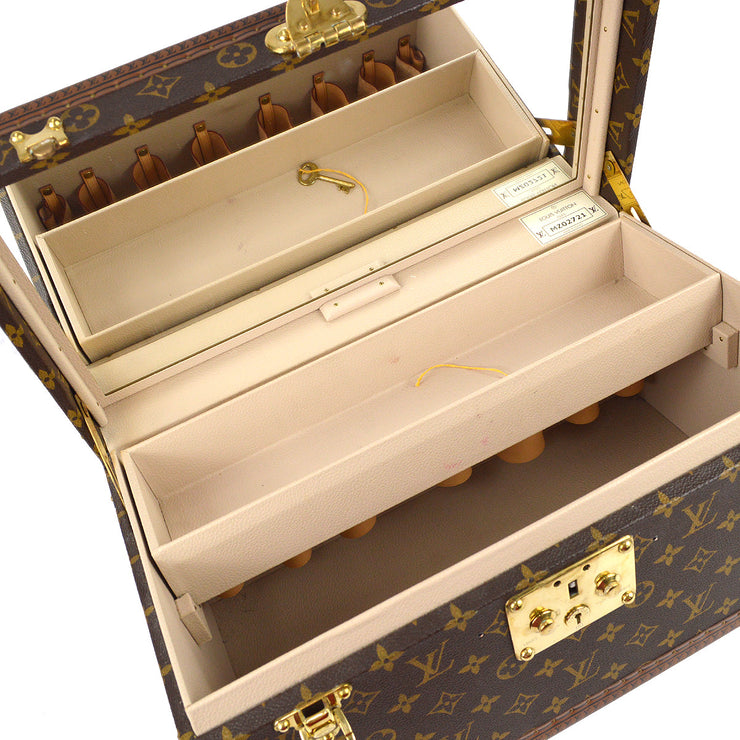 LOUIS VUITTON Monogram Boite A Tour Jewelry Box M47236 LV