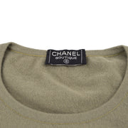 Chanel CC cashmere knitted top