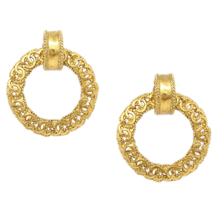 Cc earrings Chanel Gold in Metal - 32607496