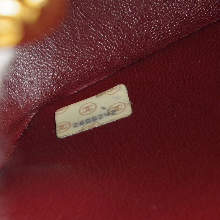 Chanel Mademoiselle Bijou连锁肩袋黑色羊皮
