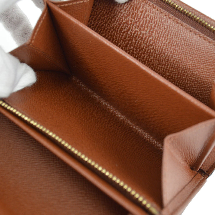 Louis+Vuitton+M61730+Monogram+Canvas+Wallet+-+Brown for sale online