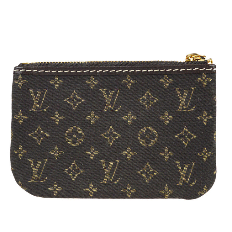 Vintage Authentic Louis Vuitton Monogram Mini Lin Alma Long Handbag FRANCE  MINI