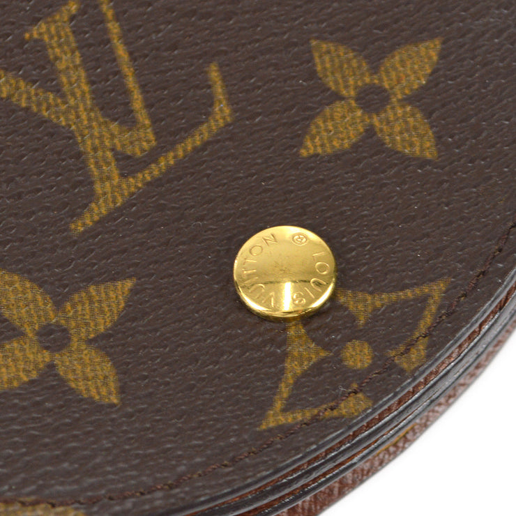 Louis Vuitton Monogram Canvas Porte Monnaie Gousset Coin Purse