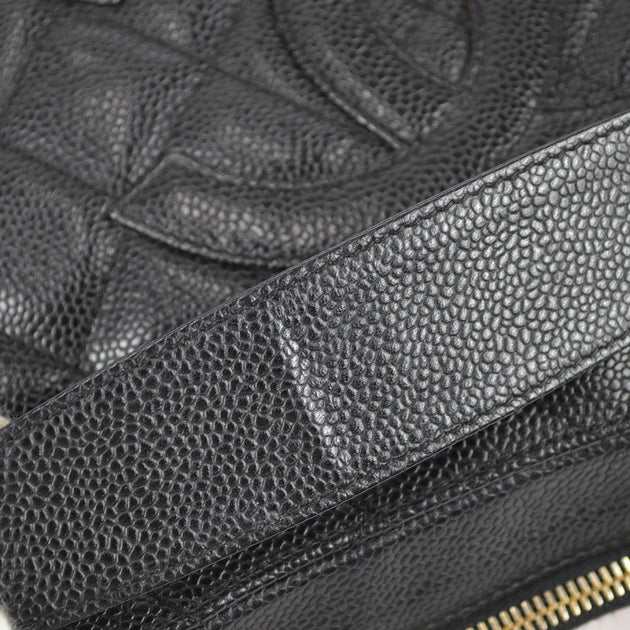 Chanel Vintage Caviar Leather Timeless CC Duffle Bag (SHF-8OA81f) – LuxeDH