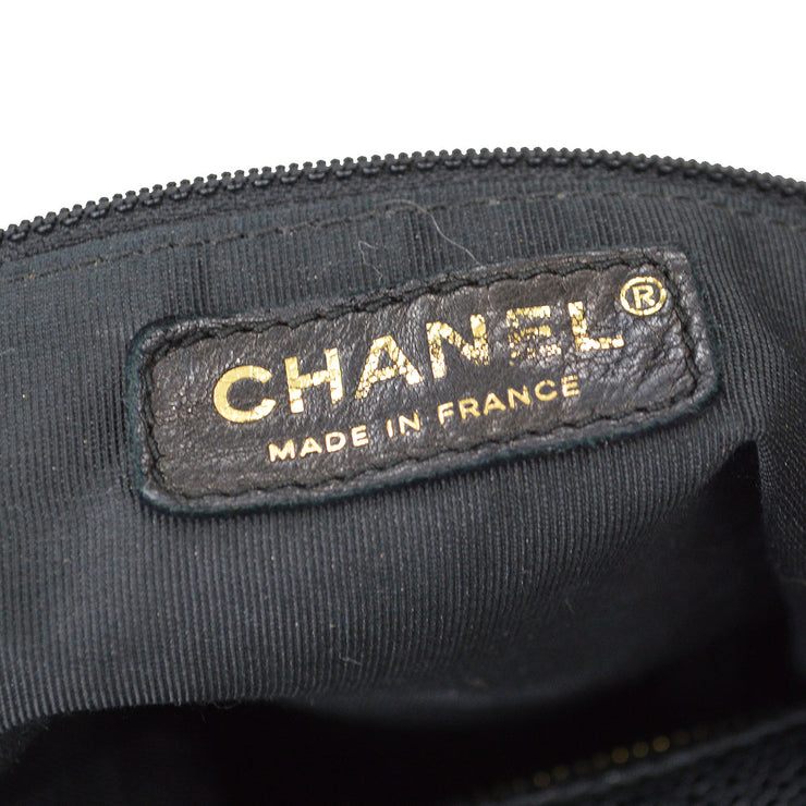 Chanel Single Chain Shoulder Bag Black Caviar – AMORE Vintage Tokyo