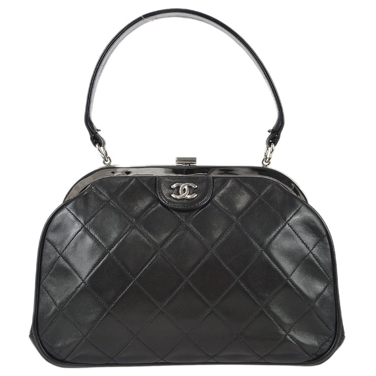 Chanel Kiss-Lock Lambskin Mini Bag