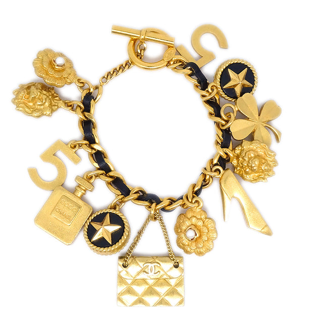 Chanel Icon Bracelet Gold 95P – AMORE Vintage Tokyo