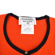 Chanel 1995 Spring short-sleeved cropped top #38