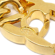 Chanel Turnlock Gold Chain Bracelet 96P