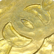 Chanel Medallion Brooch Gold 95P