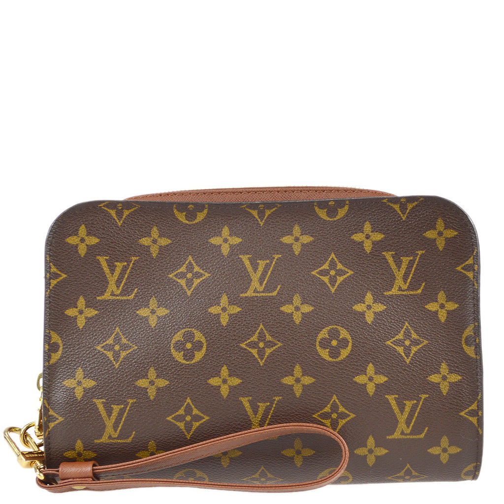 Louis Vuitton Louis Vuitton Orsay Monogram Canvas Clutch Wristlet Bag