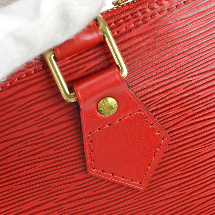 Louis Vuitton Alma Handbag Red Epi M52147 – AMORE Vintage Tokyo