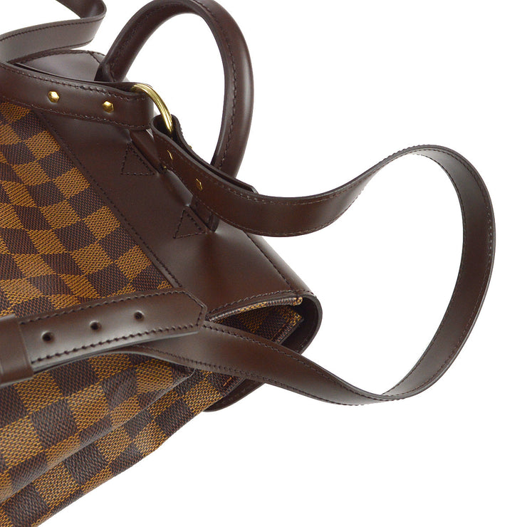 Auth Louis Vuitton Damier Soho N51132 Women's Backpack