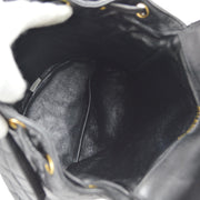 香奈儿（Chanel）1990年代杜马链背包袋黑色羊皮