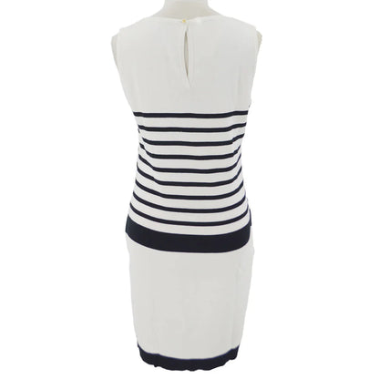 Chanel CC striped dress #40