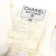 Chanel CC striped dress #40