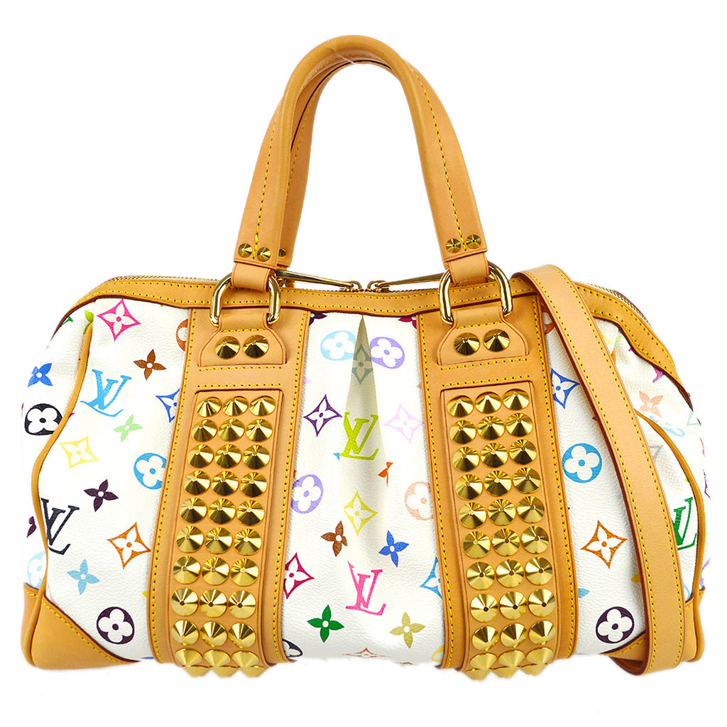 Louis Vuitton Courtney MM 2way Shoulder Handbag Monogram Multicolor M4 –  AMORE Vintage Tokyo