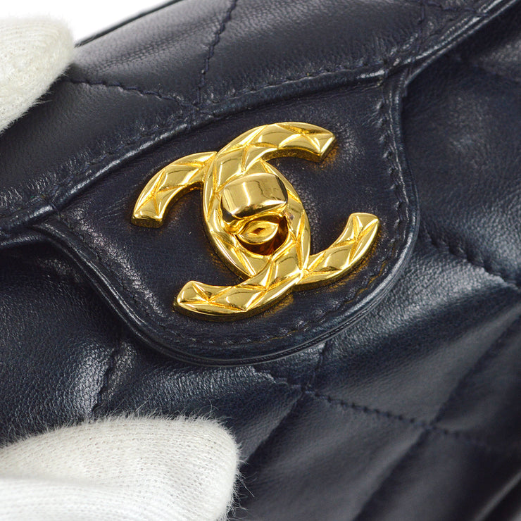 Chanel 1991-1994 Navy Lambskin Timeless Wallet – AMORE Vintage Tokyo