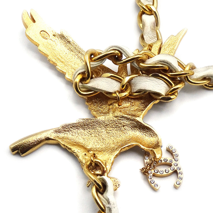 Chanel * 2001 Eagle Rhinestone Gold Chain Belt – AMORE Vintage Tokyo