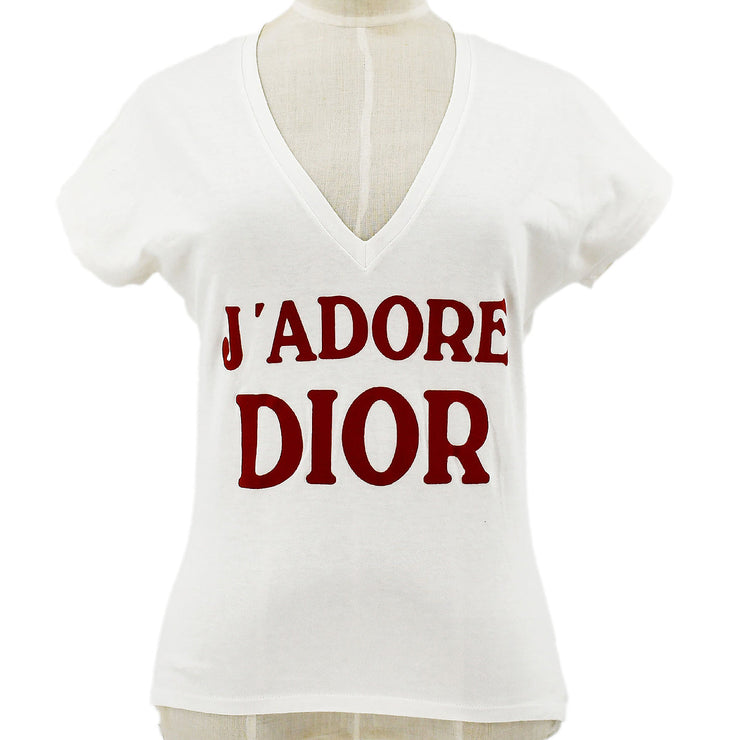 Christian Dior 2000s J'Adore Dior-print T-shirt