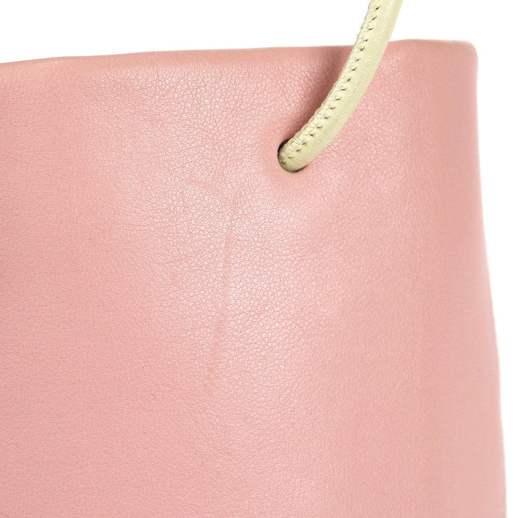 Chanel * Essential Tote Bag Pink White Calfskin – AMORE Vintage Tokyo