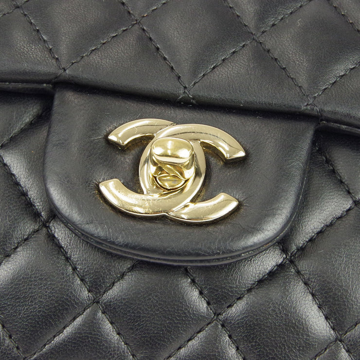 Chanel * 2008-2009 Valentine Classic Single Flap Medium Black Lambskin –  AMORE Vintage Tokyo