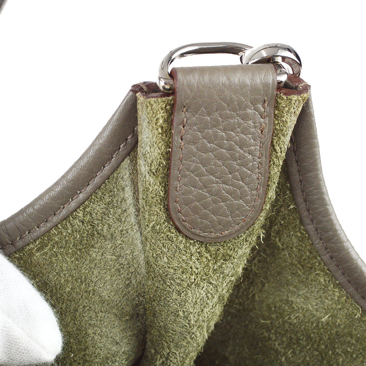 Hermes Evelyne 3 TGM Shoulder Bag Etain Taurillon Clemence – AMORE Vintage  Tokyo