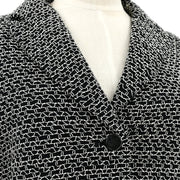 Chanel 1998 Spring single-breasted tweed blazer #40