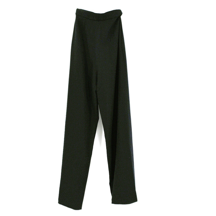 Chanel 1998 Fall wide-leg wool trousers #38