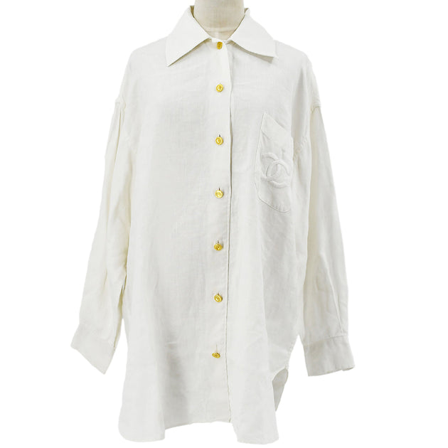 Chanel Blouse Shirt White – AMORE Vintage Tokyo