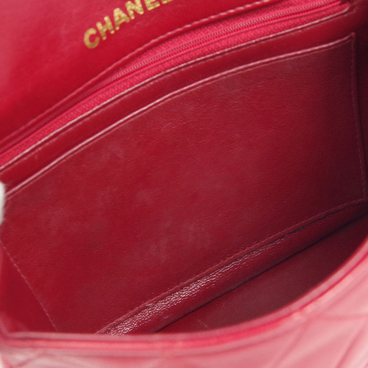 Chanel * 1989-1991 Handbag Red Lambskin – AMORE Vintage Tokyo